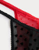 2pk Heart Flock Tanga Thongs