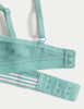 2pk Non Wired Cotton Rich Ribbed First Bras AA-D