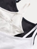3pk Cotton with Stretch Crop Tops (6-16 Yrs)