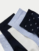 5pk Super Soft Ankle High Socks