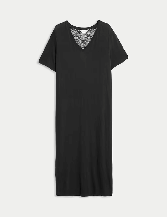 Lace Insert Nightdress