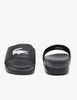 Leather Flat Footbed Sliders