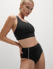 Strappy Back Scoop Neck Bikini Top