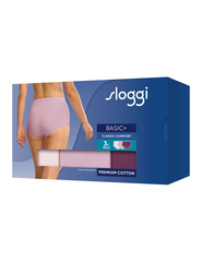 3pk Basic+ Maxi Cotton Rich Full Briefs