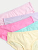 5pk Cotton with Stretch Knickers (2-14 Yrs)