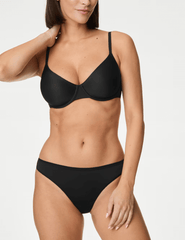 5pk Microfibre Low Rise Thongs