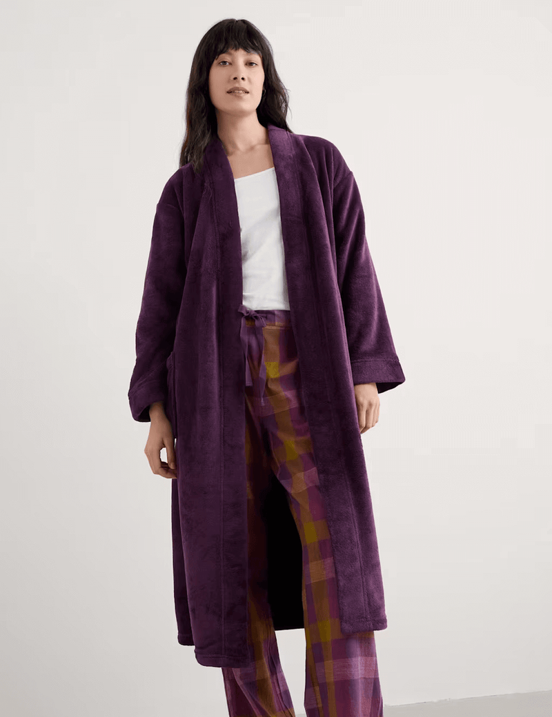 Belted Wrap Dressing Gown