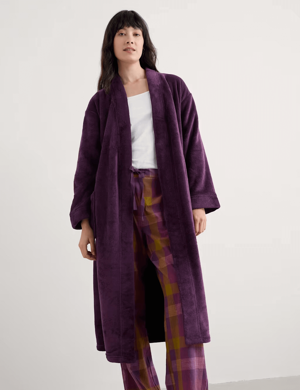 Belted Wrap Dressing Gown