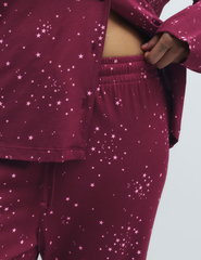 Cotton Modal Printed Revere Pyjama Set