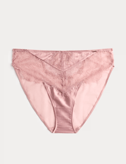 Forget Me Not Lace High Leg Knickers