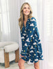 Jersey Bunny Print Nightshirt
