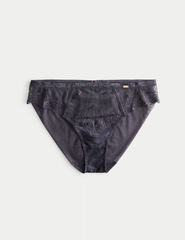 Lisianthus Embroidery High Leg Knickers