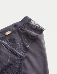 Lisianthus Embroidery High Leg Knickers