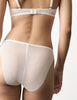 Monaco Embroidery Tanga High Leg Knickers