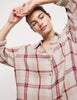 Pure Cotton Checked Nightshirt