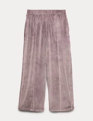Velour Flare Lounge Bottoms